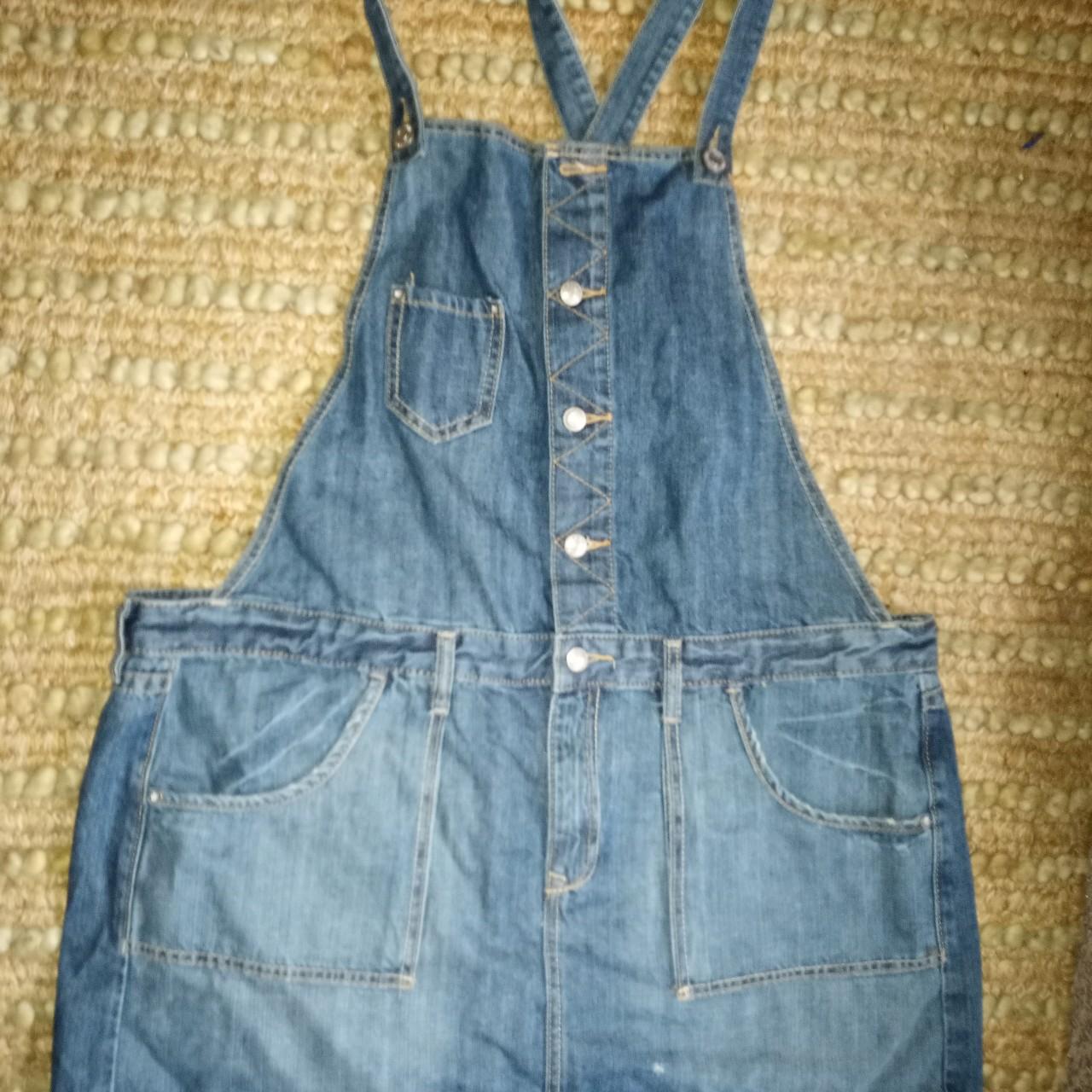 Old Navy Women's Blue Dungarees-overalls | Depop