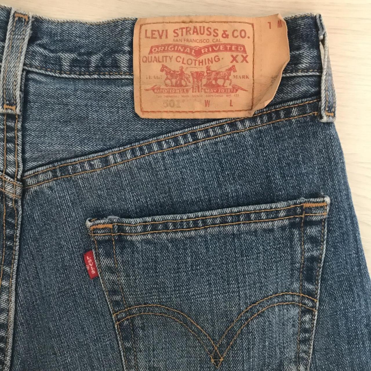 Levi's Women's Navy and Blue Jeans