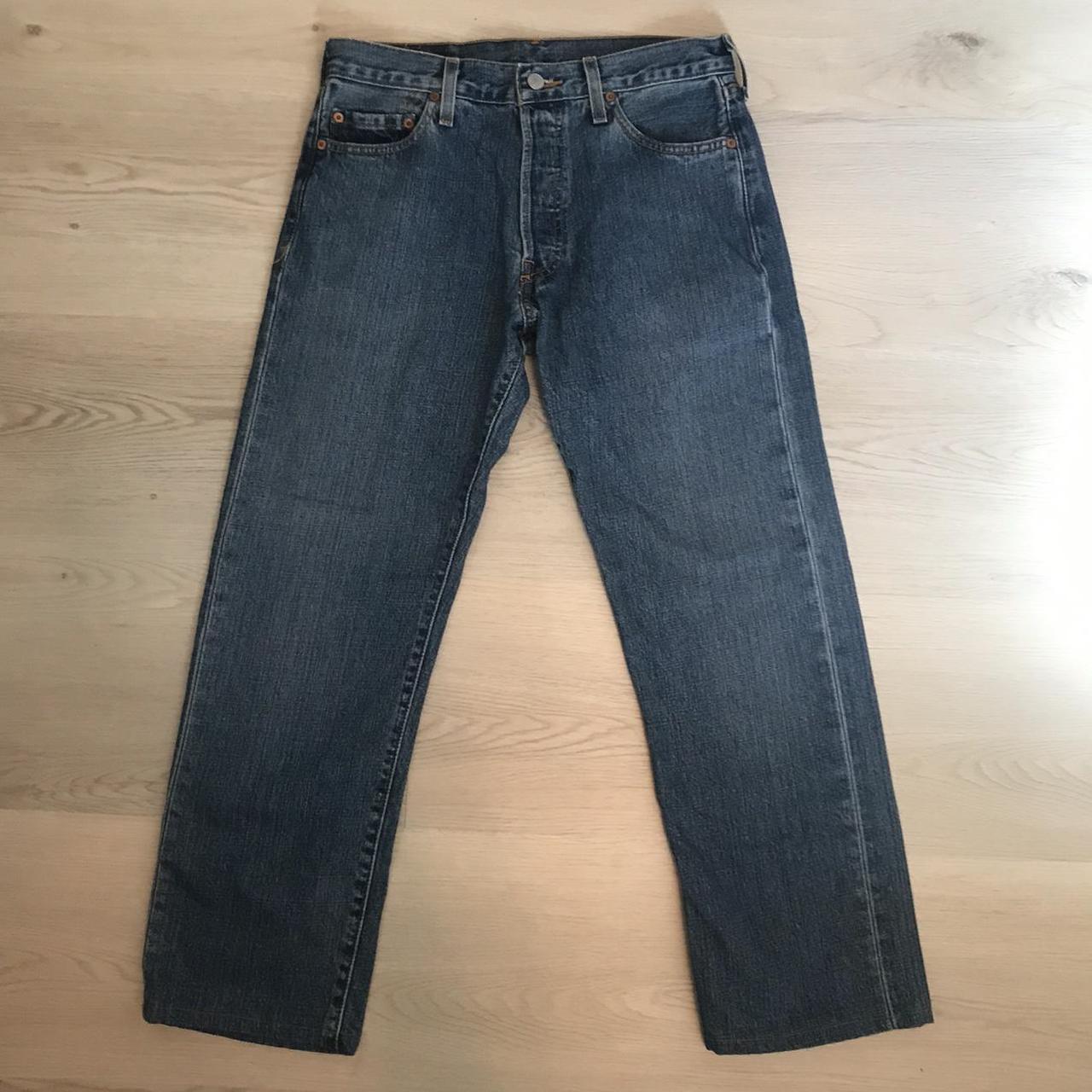 Levi's Women's Navy and Blue Jeans (2)