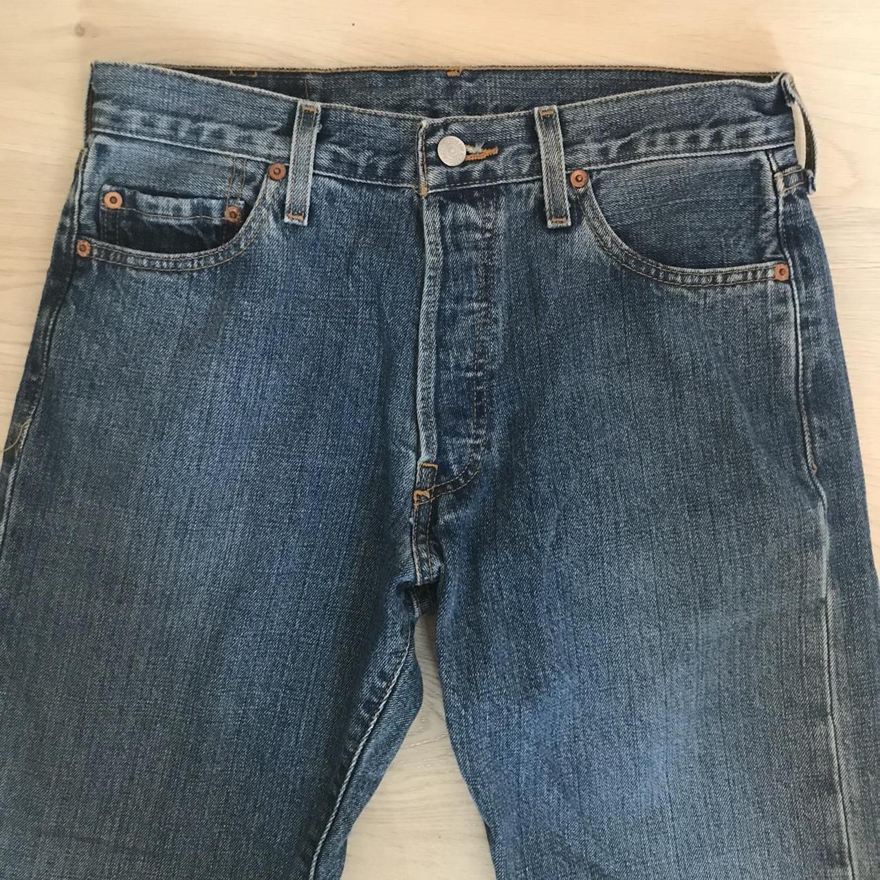 Levi's Women's Navy and Blue Jeans (3)