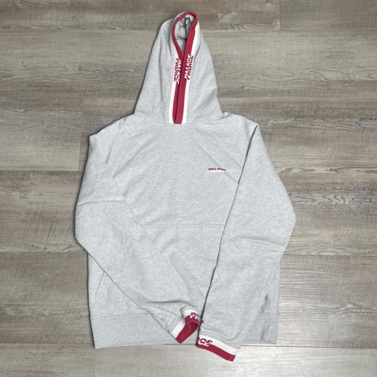 Palace red outlet hoodie