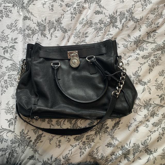 Michael Kors Hamilton tote bag black soft leather - Depop