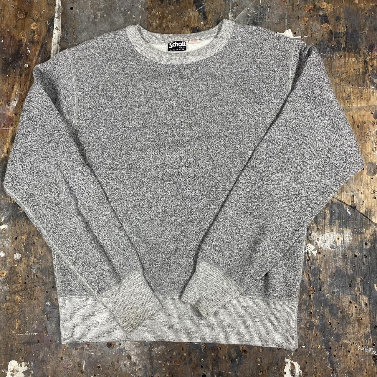 Schott Men's Grey Sweatshirt