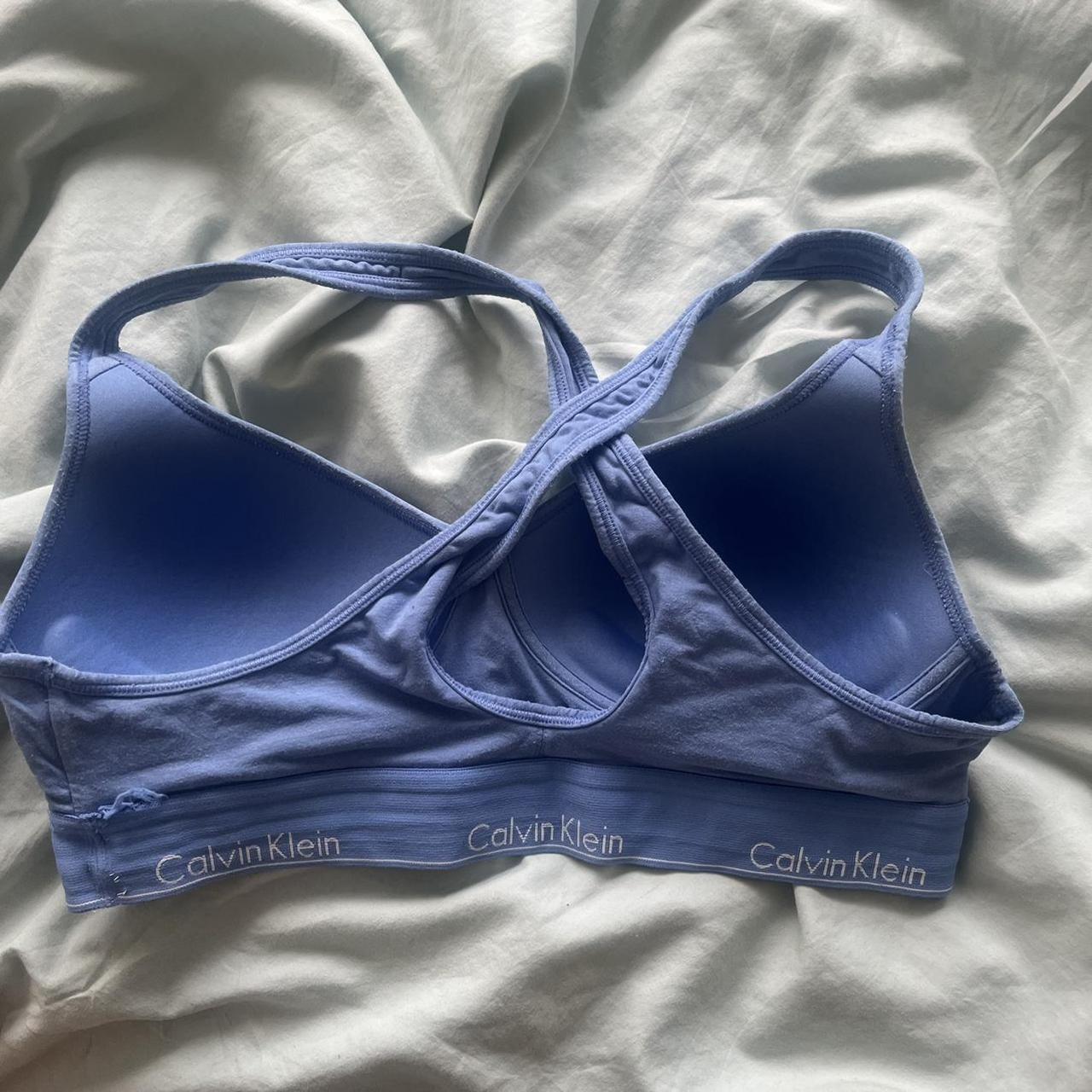 Calvin Klein sports bra with padding & support under... Depop