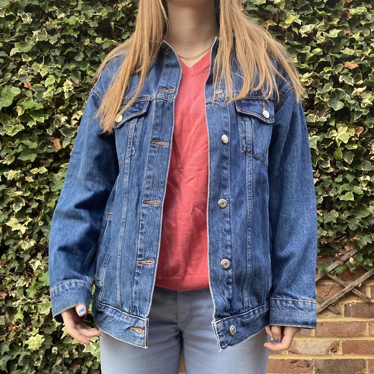 blue denim jacket topshop