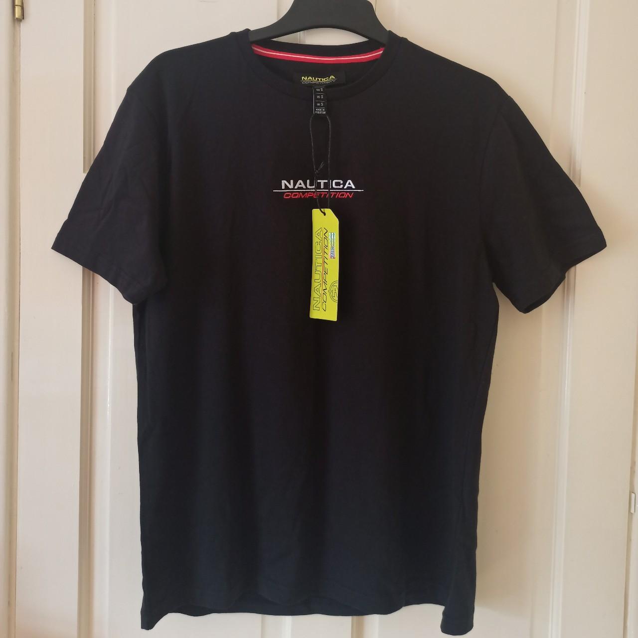 nautica black t shirt