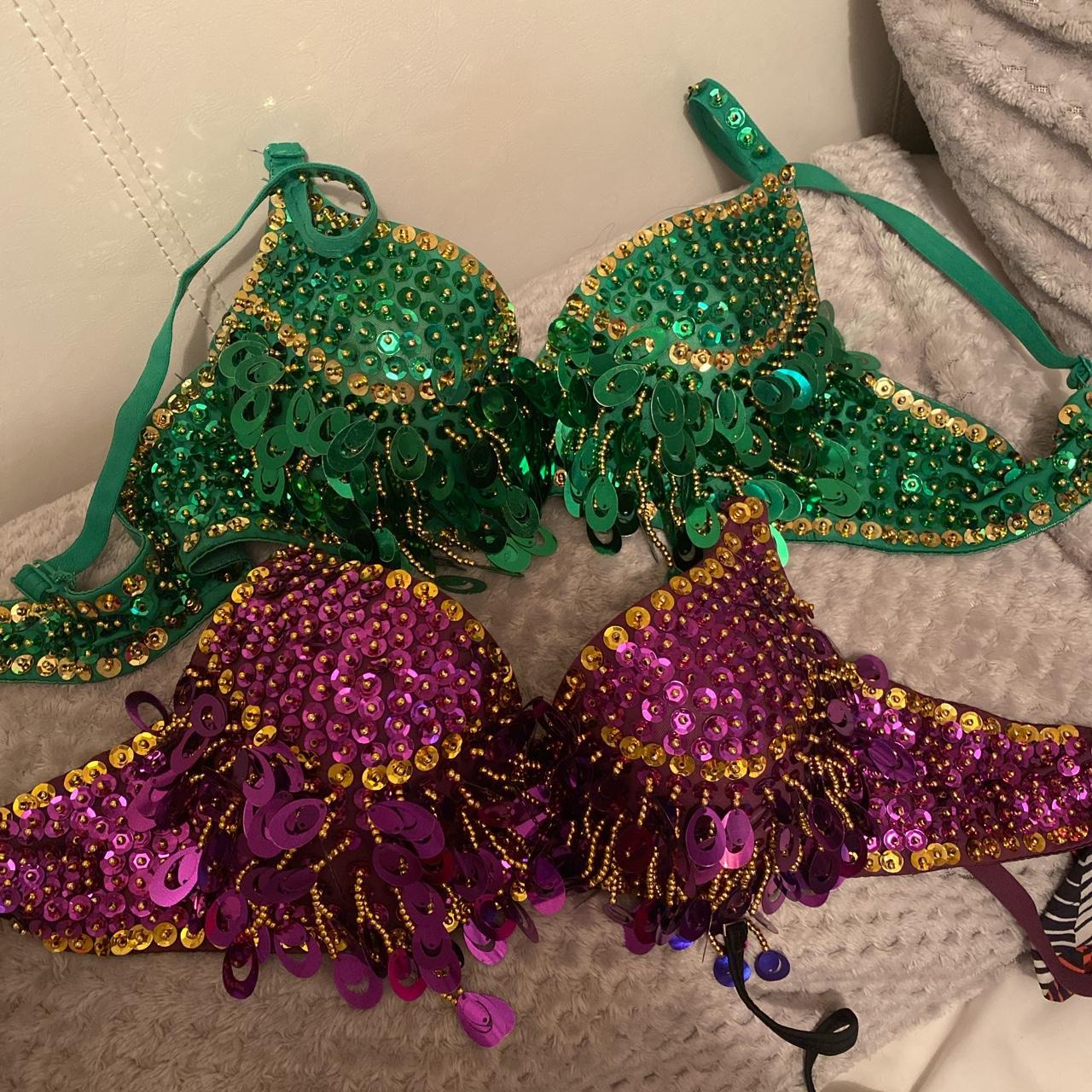 “The Dubai bra* Green cup C £20 Purple cup C £20... Depop