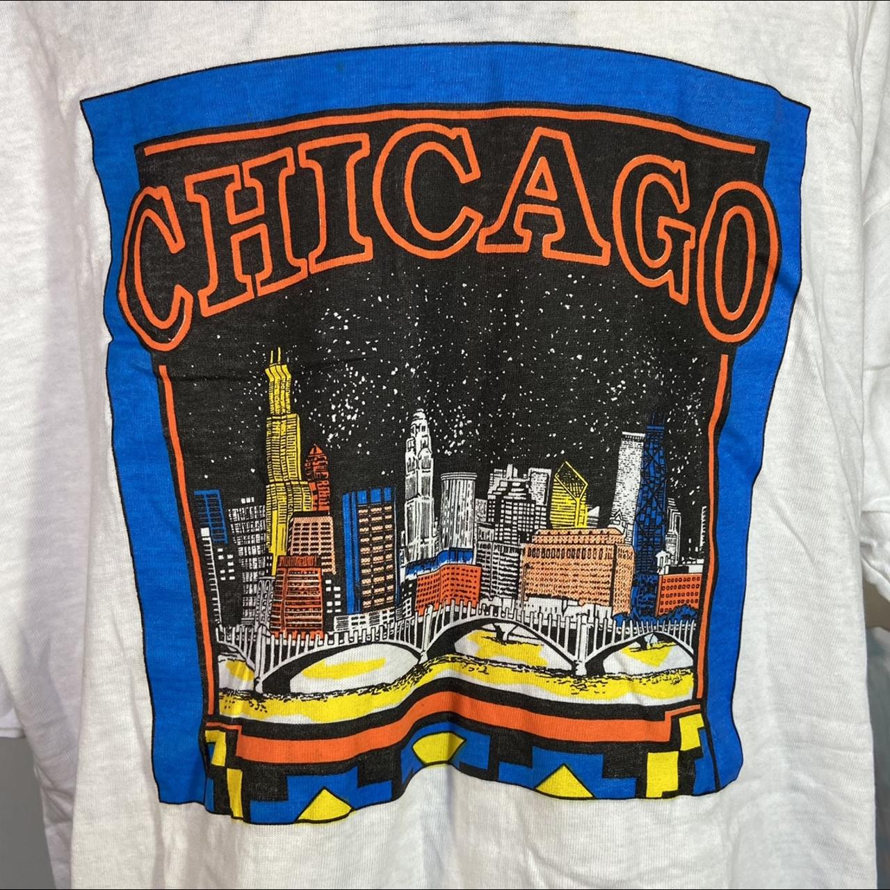 Chicago Oversized Graphic Tee – Vintage Naturally