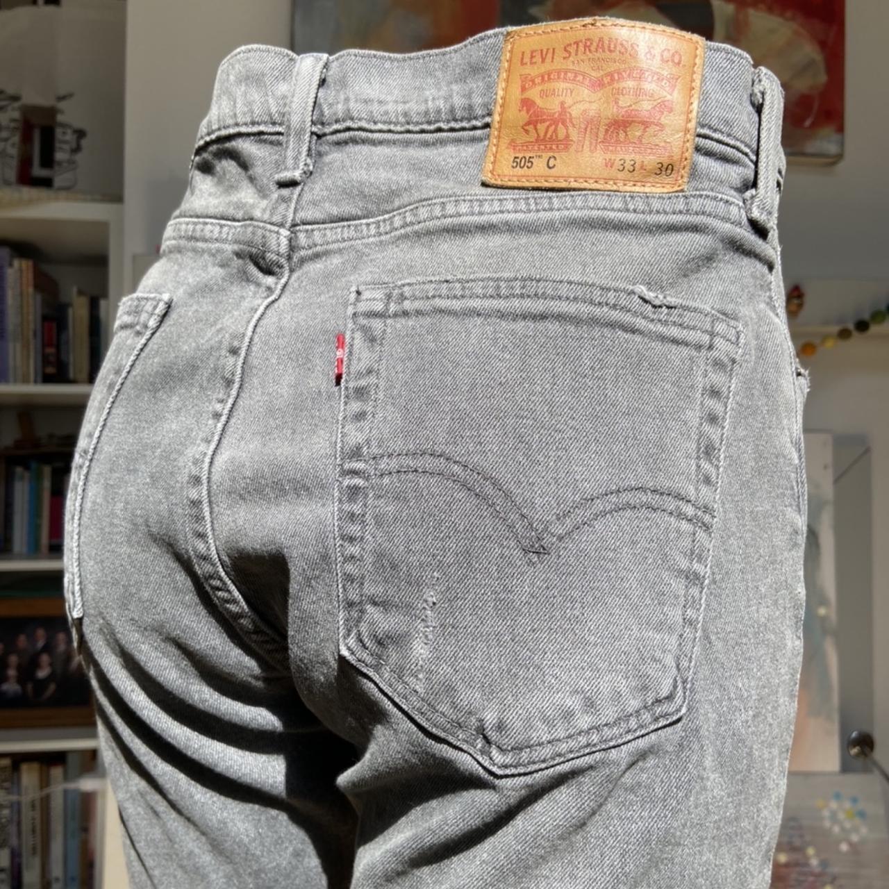 Levis 505 clearance grey jeans