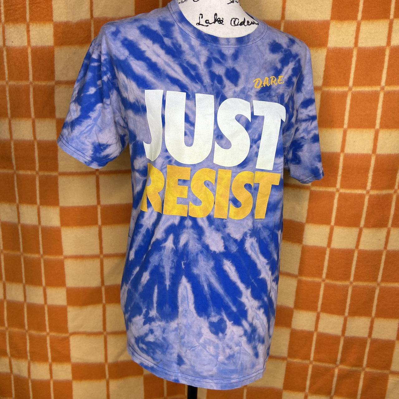 dare tie dye shirt