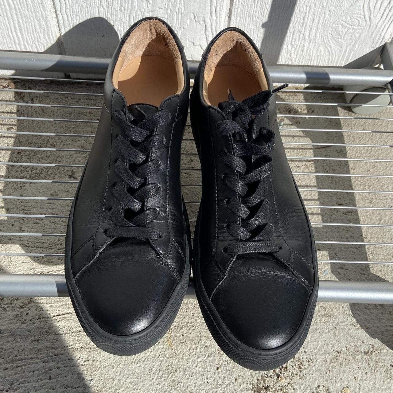 Black leather Koio shoes Size 44 / US 11 In great... - Depop