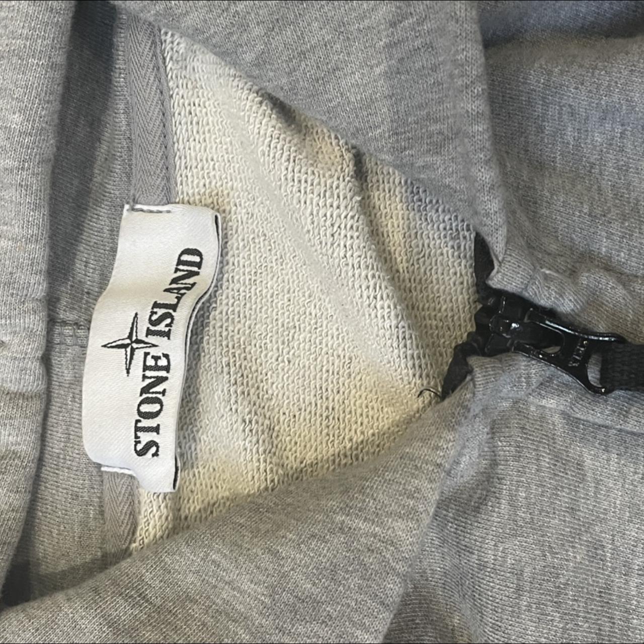 ***SOLD***Stone Island grey zip up hoodie , 8.5/10... - Depop