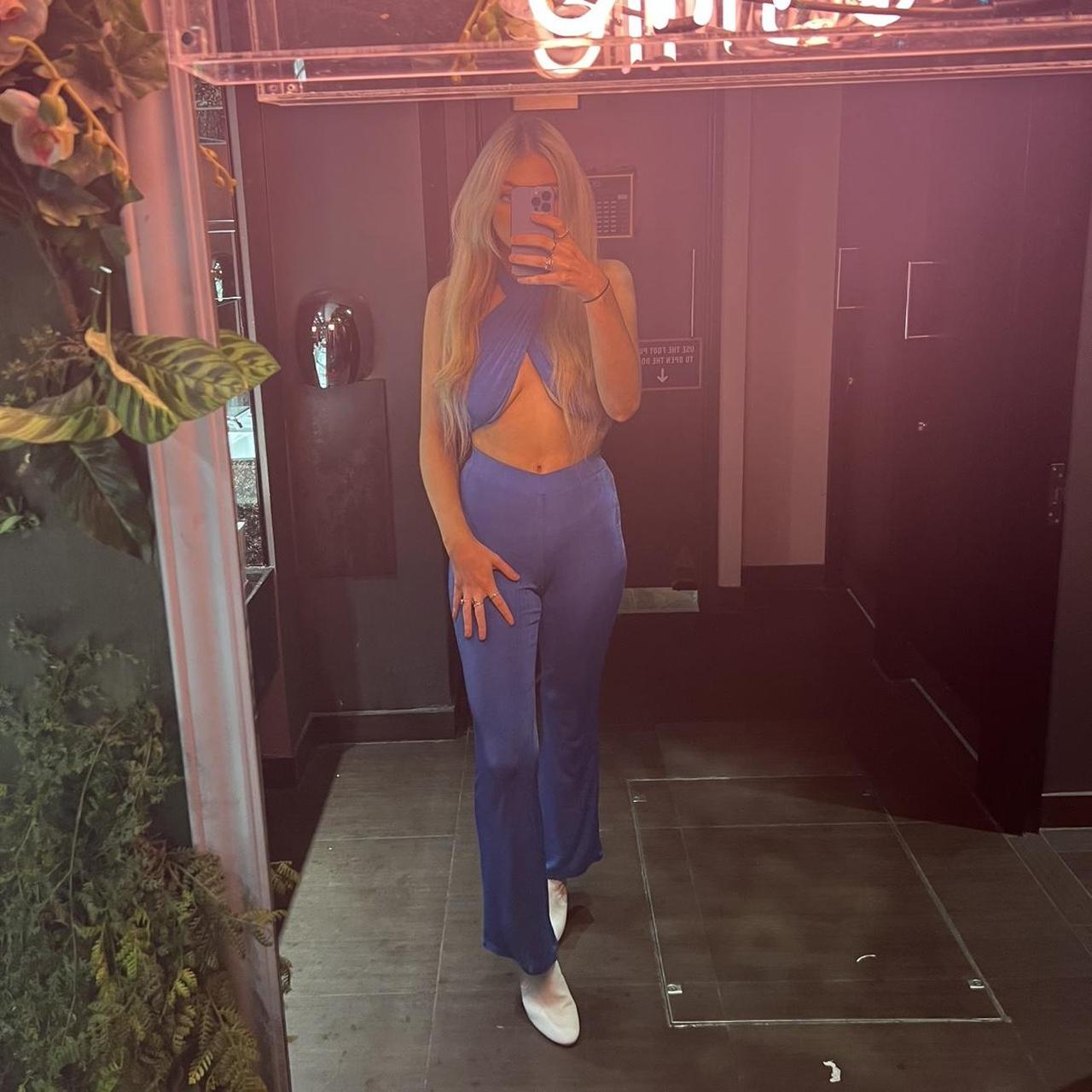 Princess Polly Blue CoOrd Only worn once good... Depop