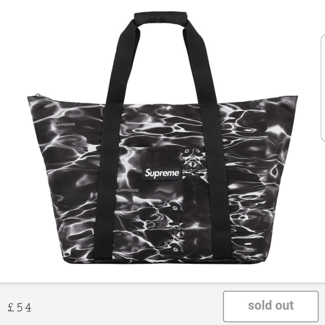Supreme Ripple Packable Tote Bag Black, Completely...