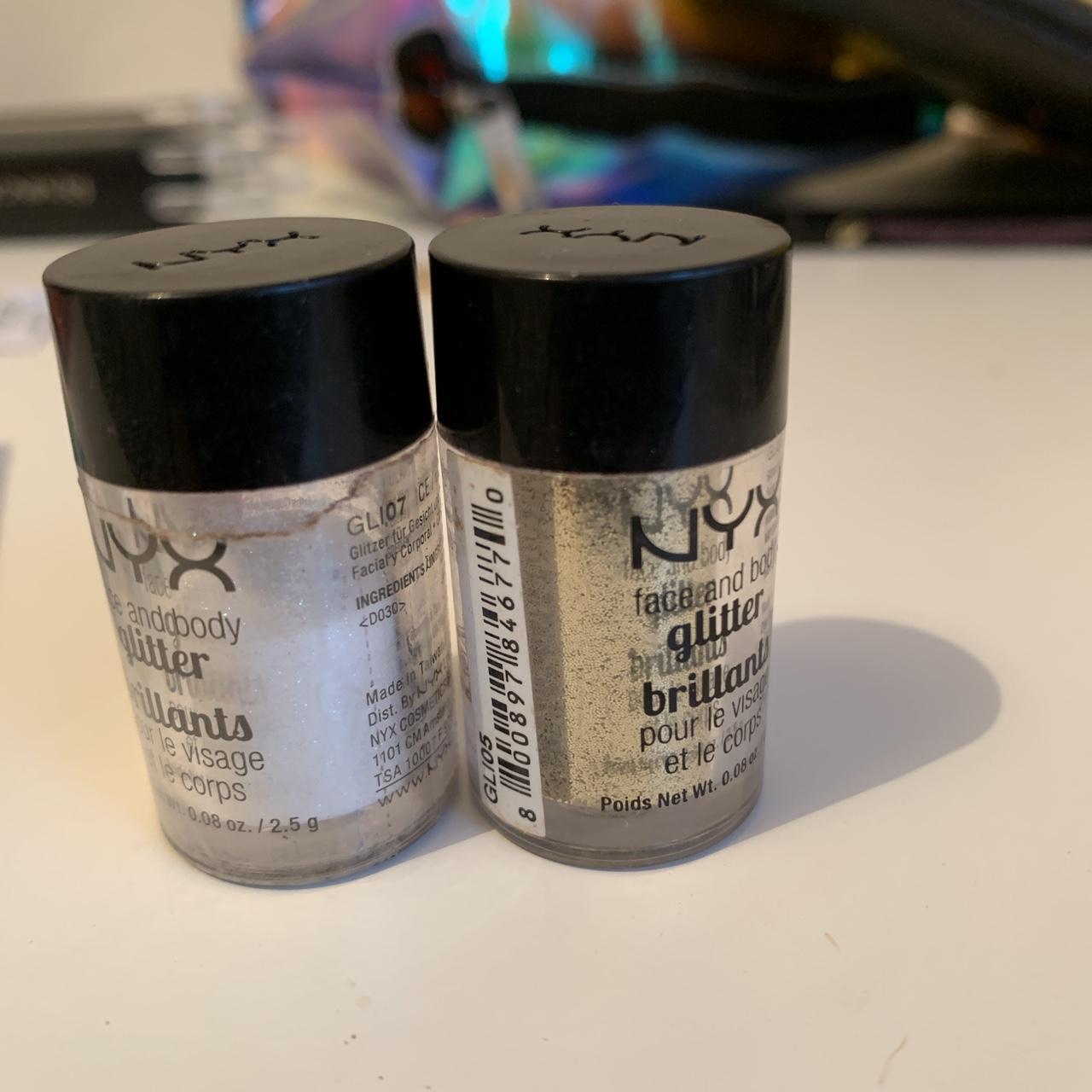 NYX Professional Makeup Red Face & Body Glitter Brillants, 2.5g