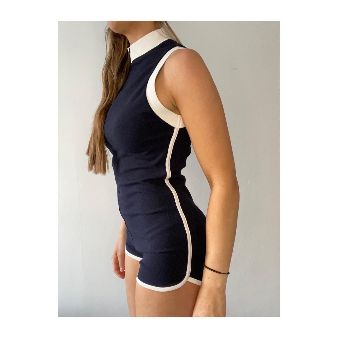 zara retro sport jumpsuit