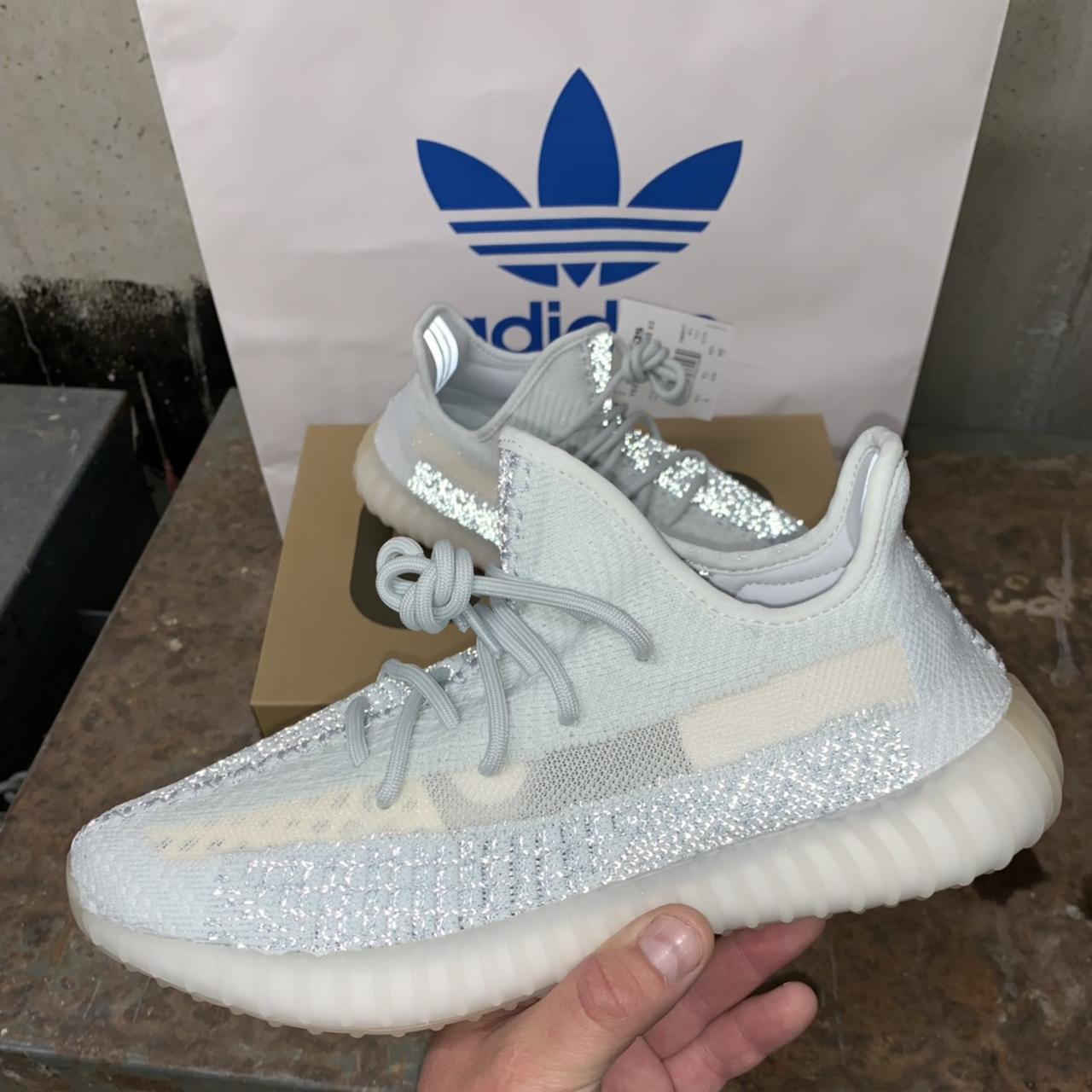 adidas yeezy boost 350 v2 cloud white reflective mens