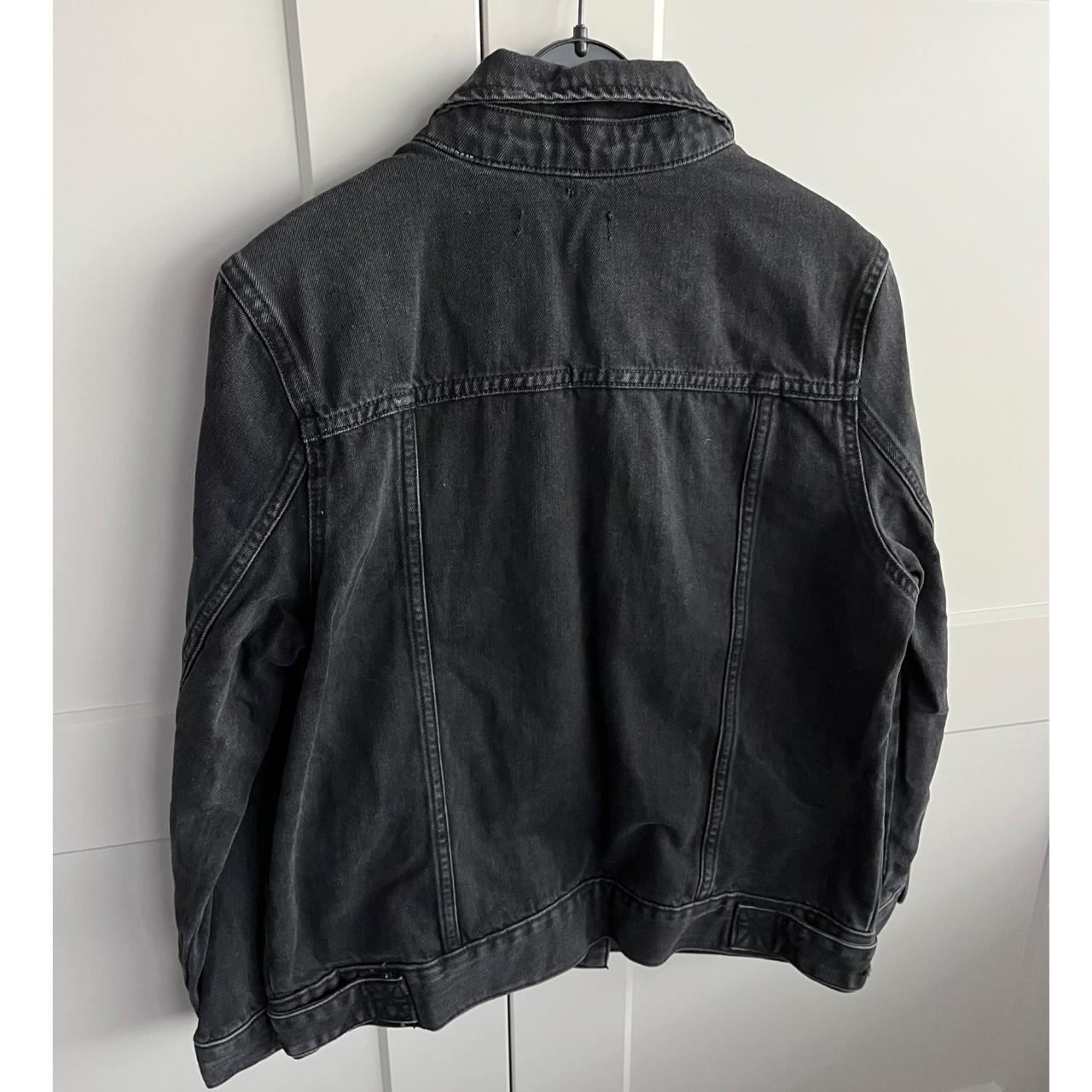 Brand new (no tags) River Island black denim jacket... - Depop