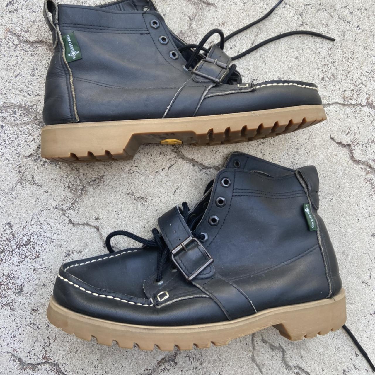 black eastland boots