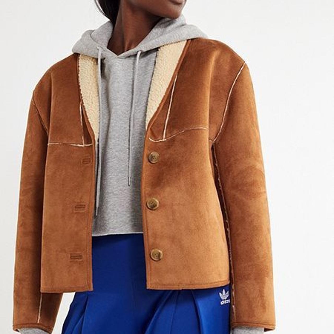 urban outfitters suede jacket