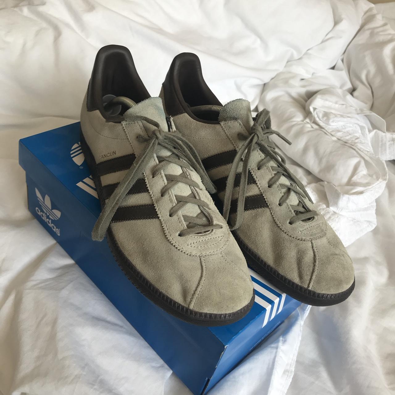 デッドストック adidas  series cancun 27.5 Adidas Cancun (trainer unboxing & on foot) - YouTube