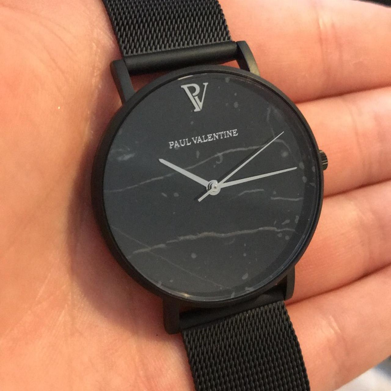 Brand New Paul Valentine Black Marble Mesh