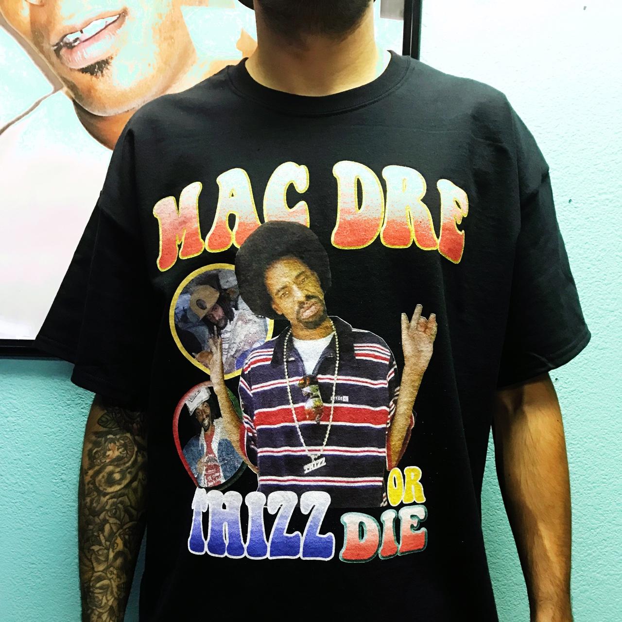 Mac Dre thizz or die vintage inspired rap tees brand... - Depop