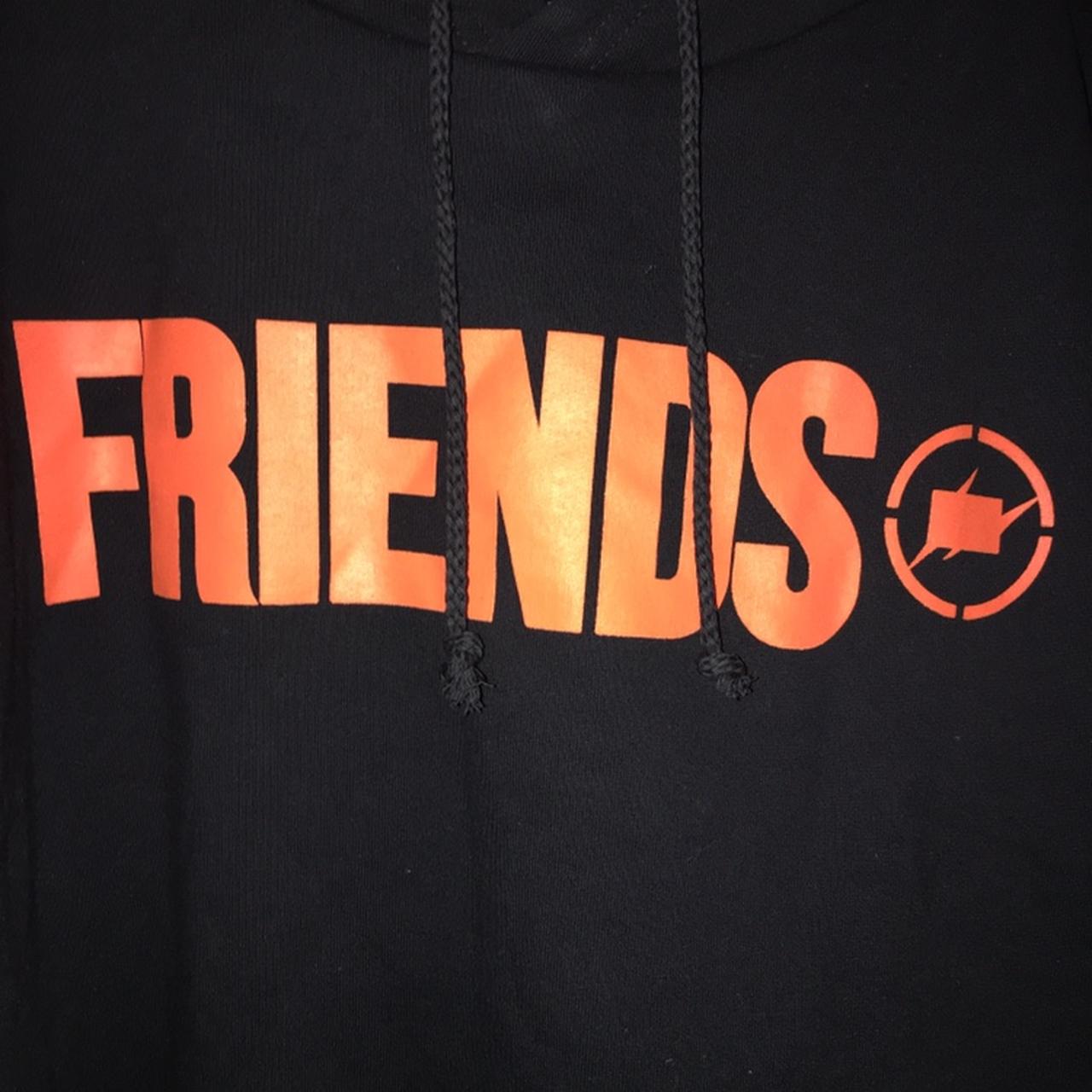 VLONE X FRIENDS FRAGMENT HOODIE SIZE X LARGE 100%... - Depop