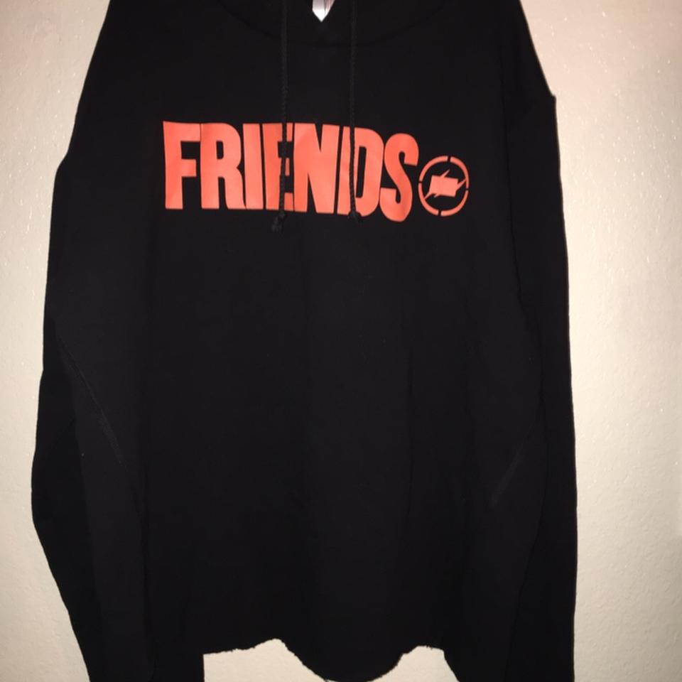 VLONE X FRIENDS FRAGMENT HOODIE SIZE X LARGE 100%... - Depop