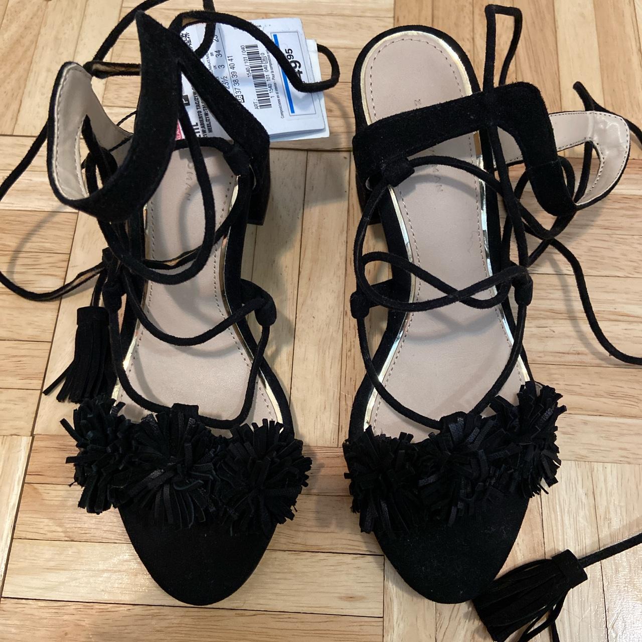 Zara Platform Leopard Print,Platform sandals,Ankle - Depop