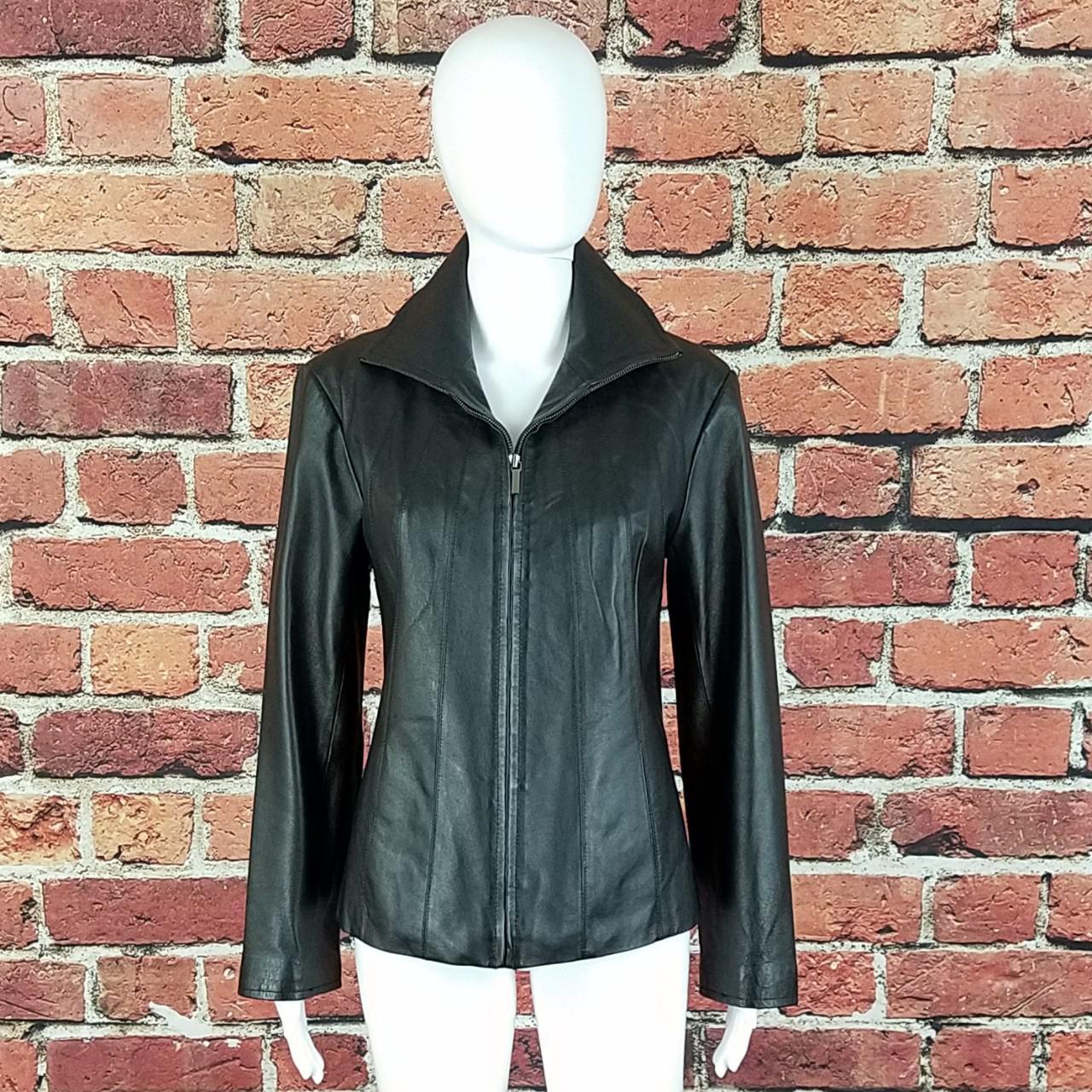 east 5th black leather jacket