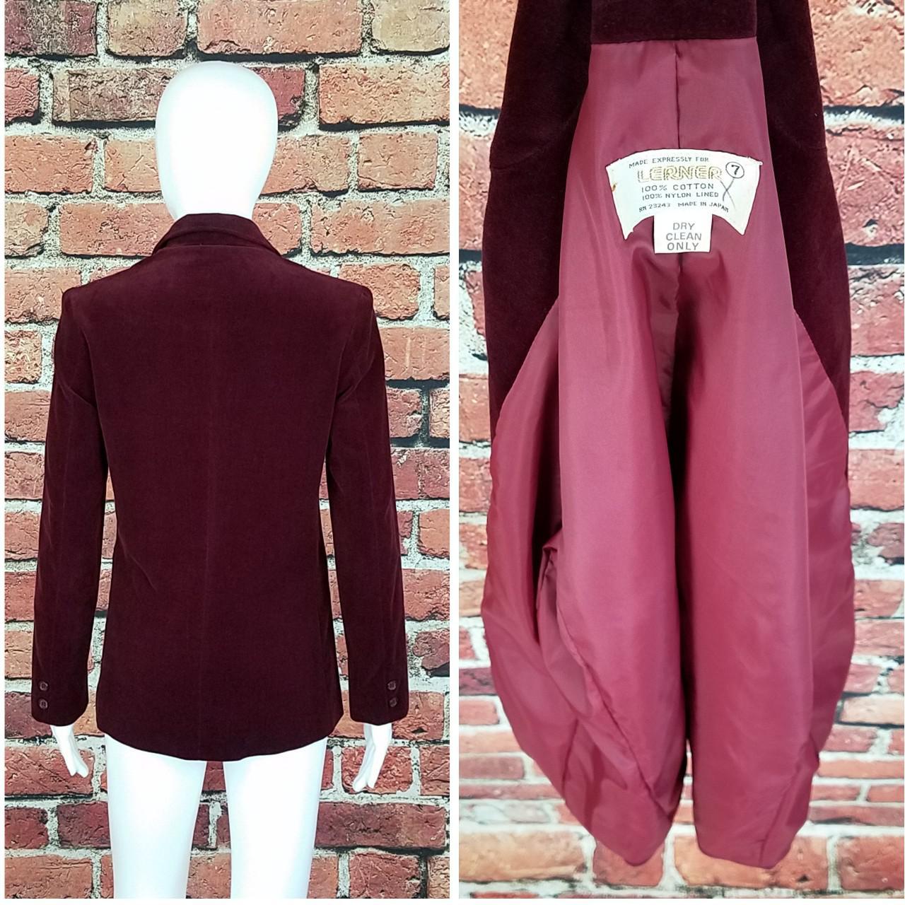 Women's Burgundy Jacket (4)