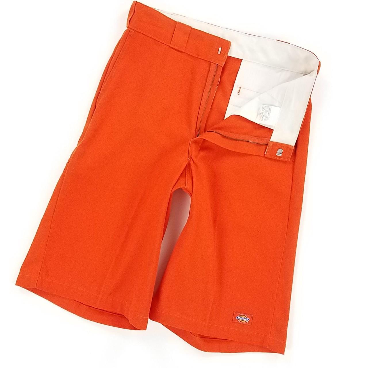 Dickies Men's Orange Shorts Depop
