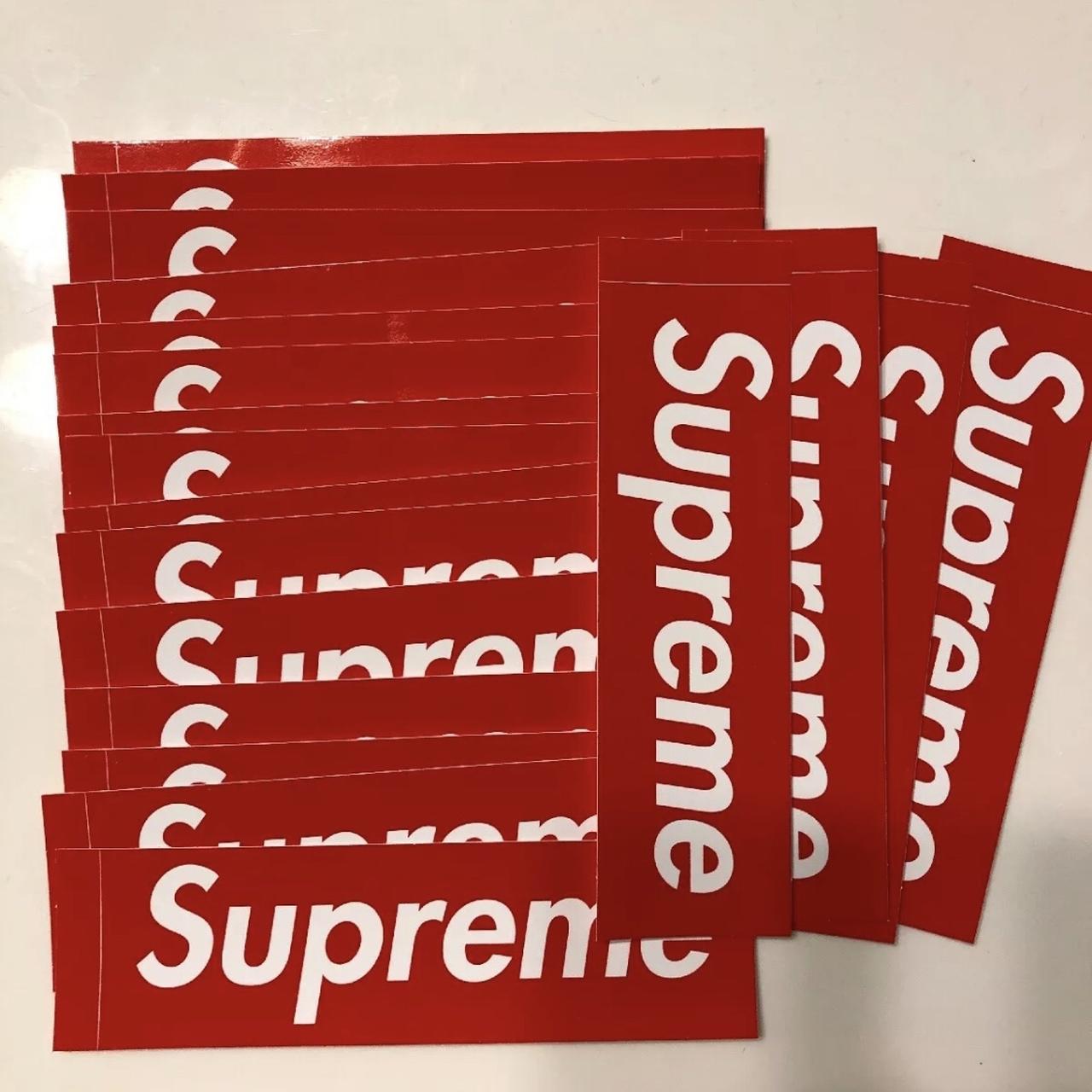 Supreme stickers hotsell for sale