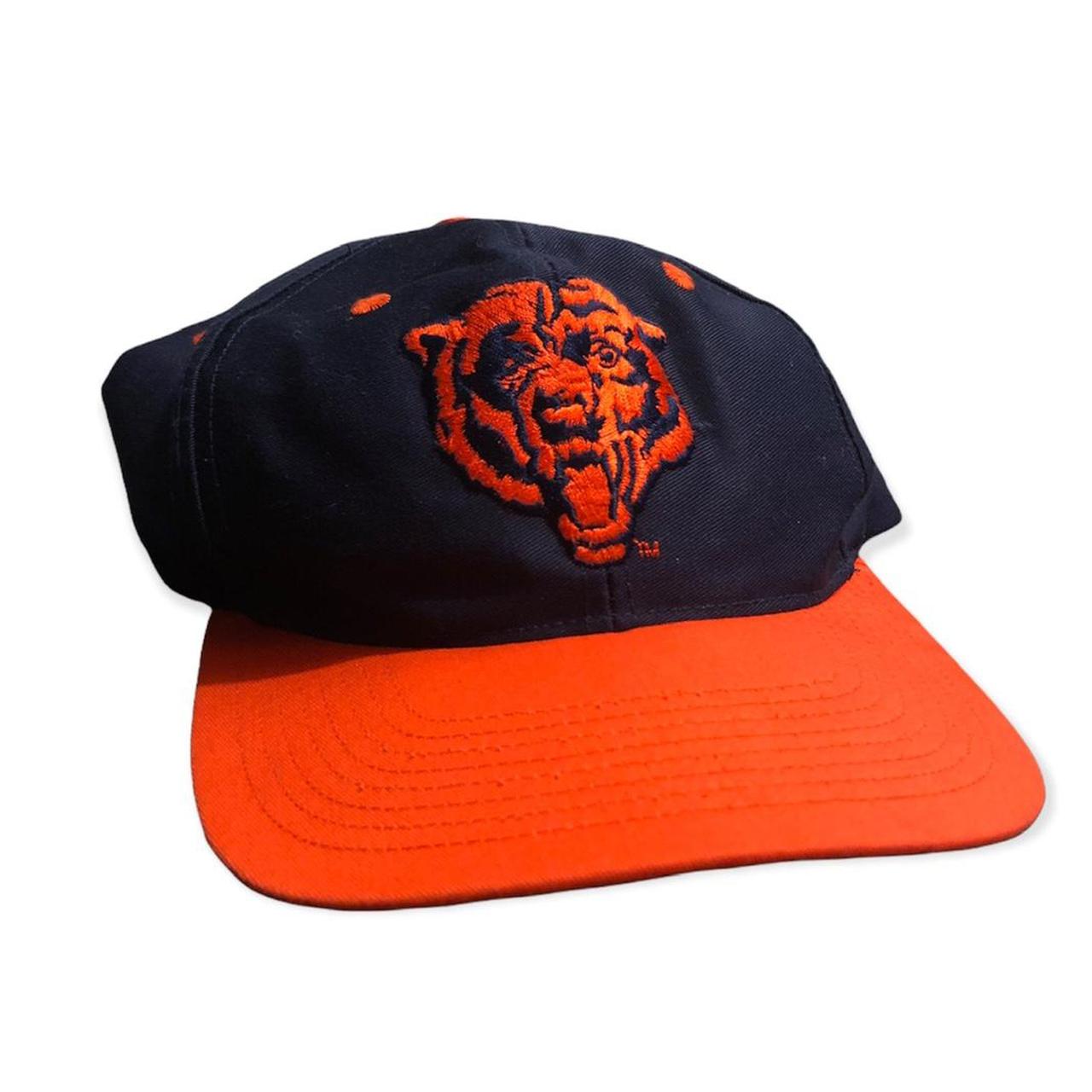 Vintage Chicago Bears Zubaz Tiger Striped Snapback - Depop