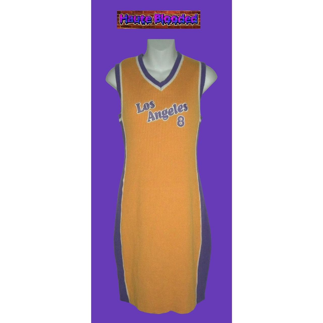 Purple Lakers jersey dress #jerseydress - Depop