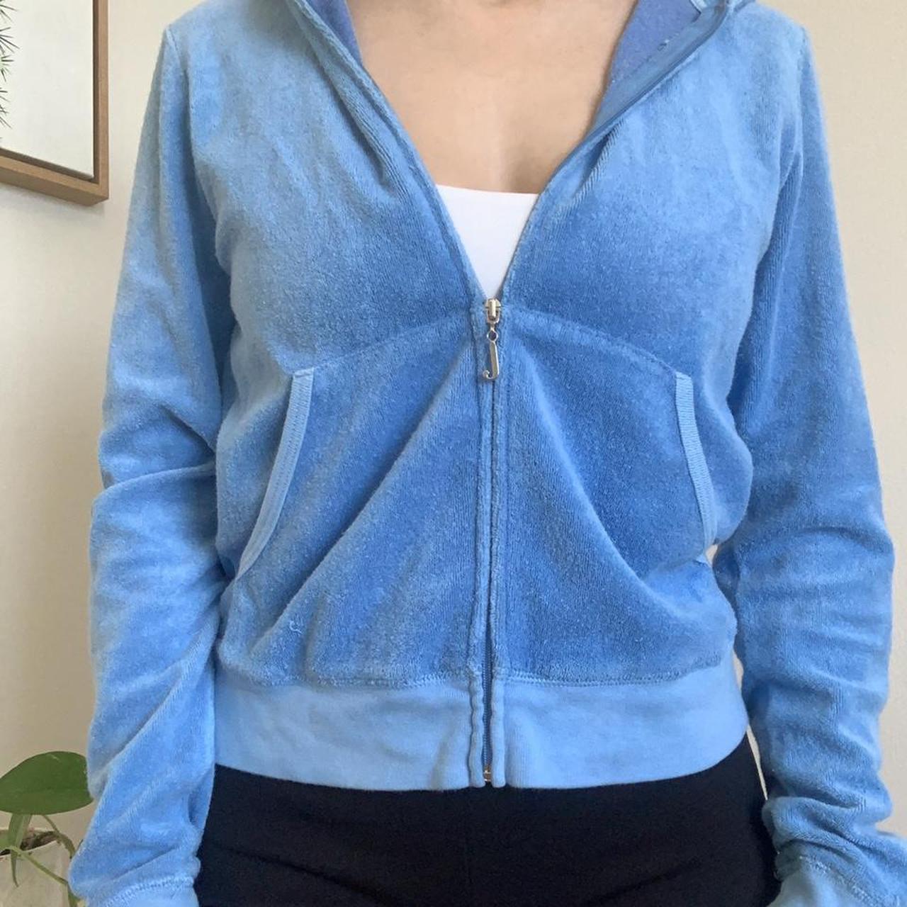 blue juicy couture hoodie