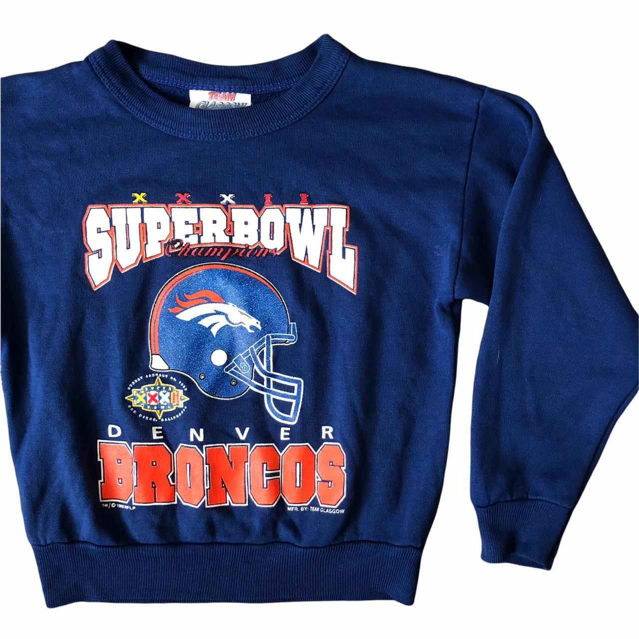 Denver Broncos Super Bowl sweater Championship team - Depop