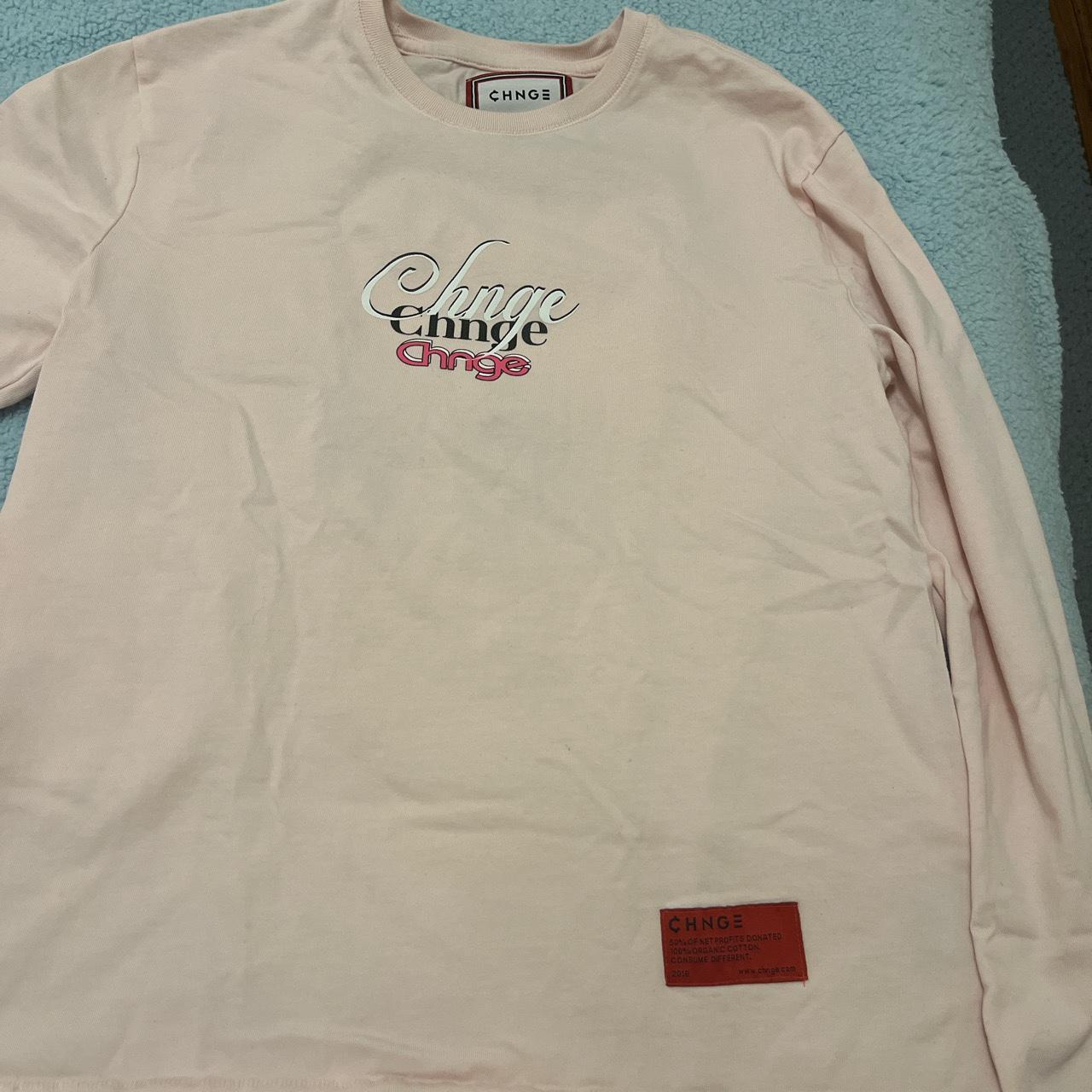 🤙🏼Clothing brand “CHNGE” P!NK Feminism Long Sleeve... Depop