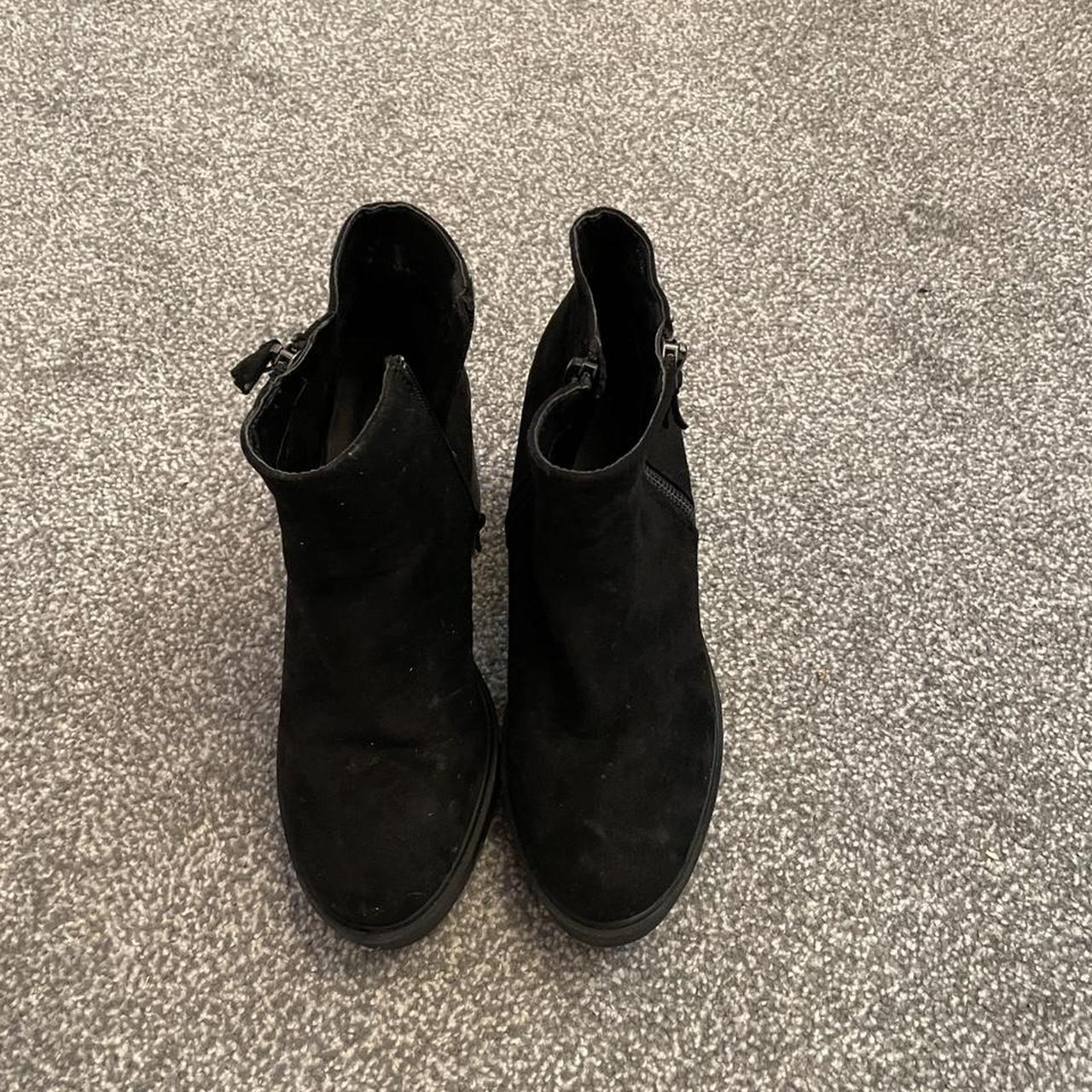 New Look Women's Black Boots | Depop