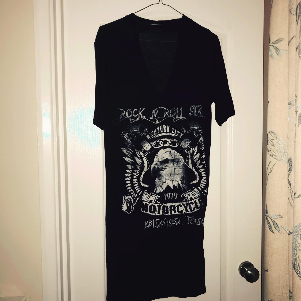 Rock chick t shirt dress online