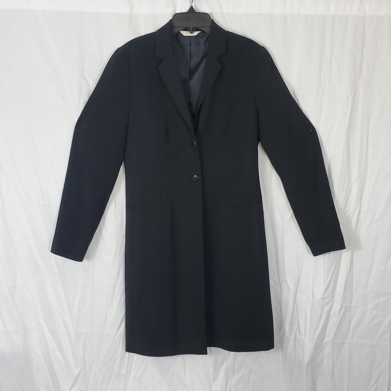 Next Women's Black Coat | Depop