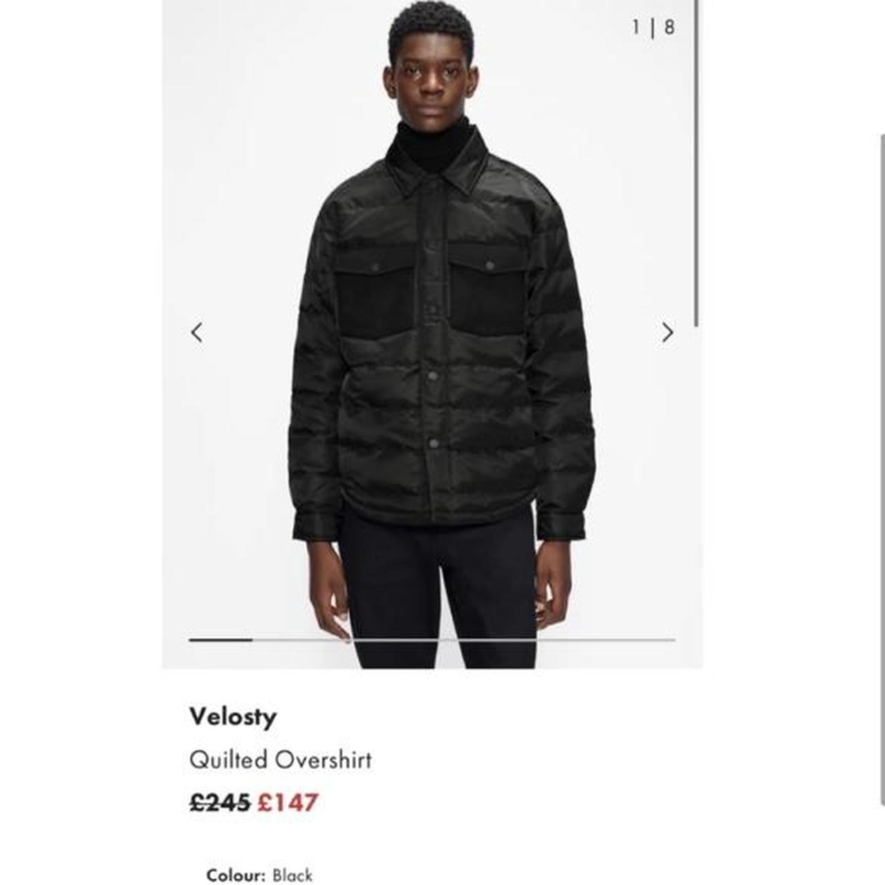 Ted baker velosty quilted overshirt Clearance