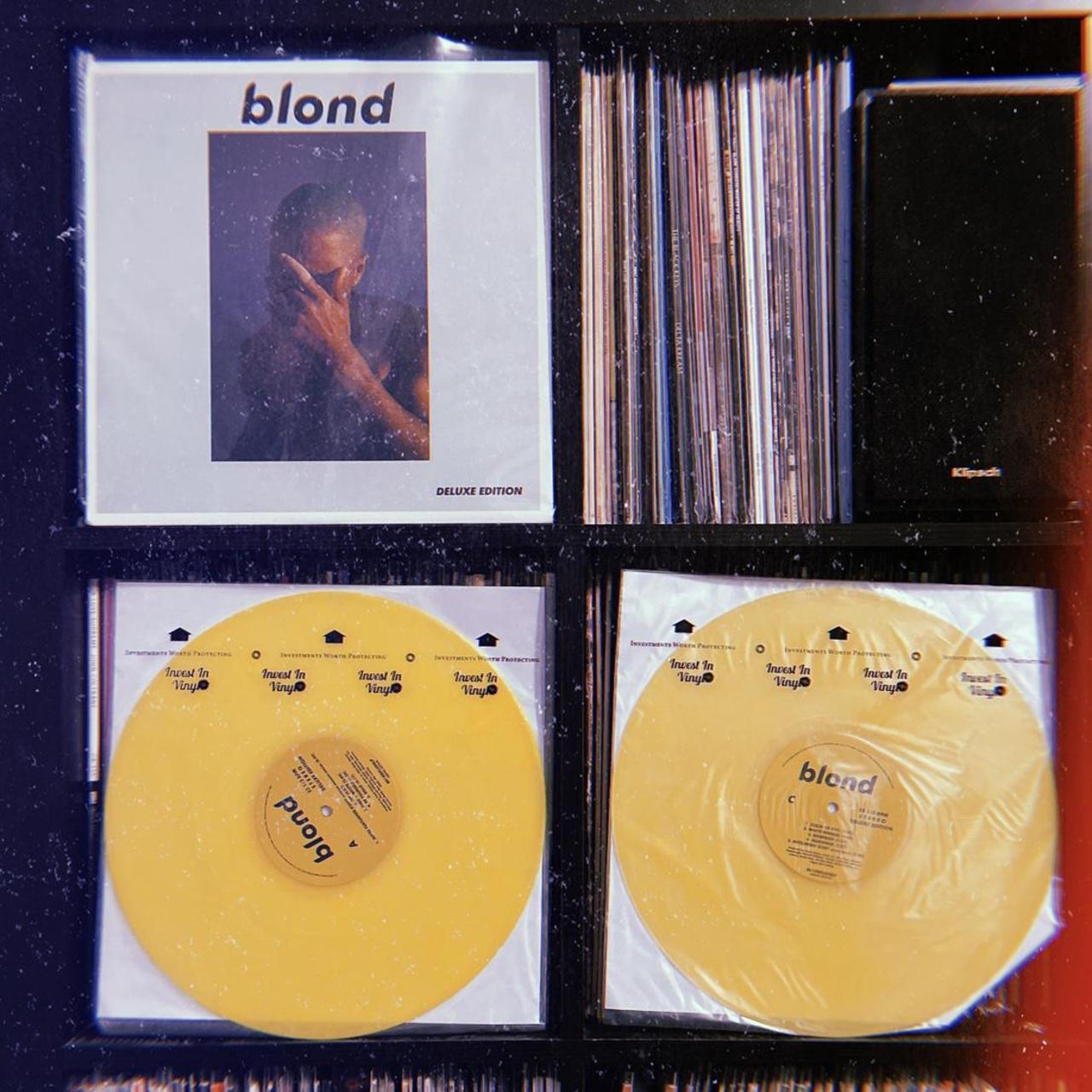 Frank Ocean Blond New online Vinyl Yellow