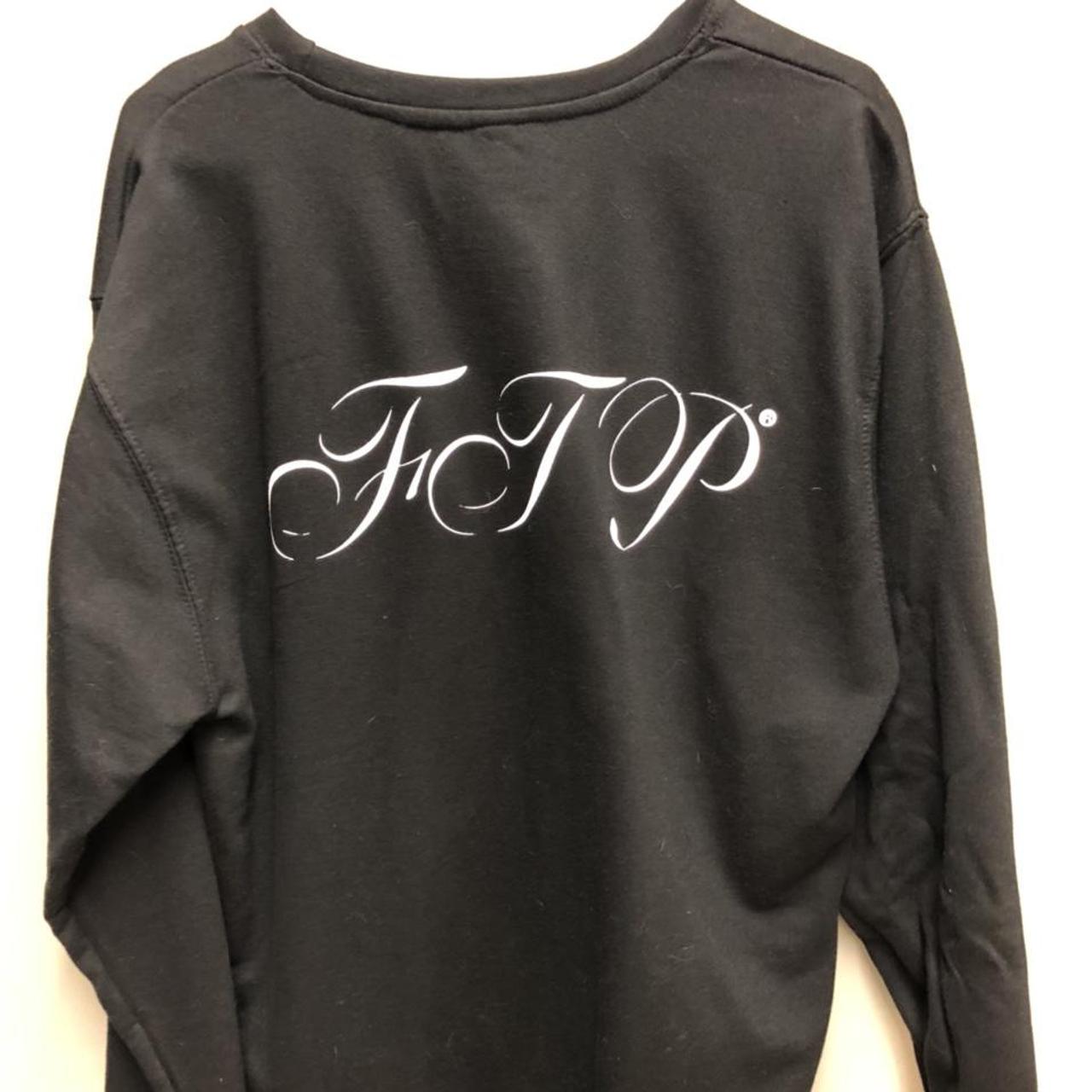 Ftp script pullover in black, worn a few times.... - Depop
