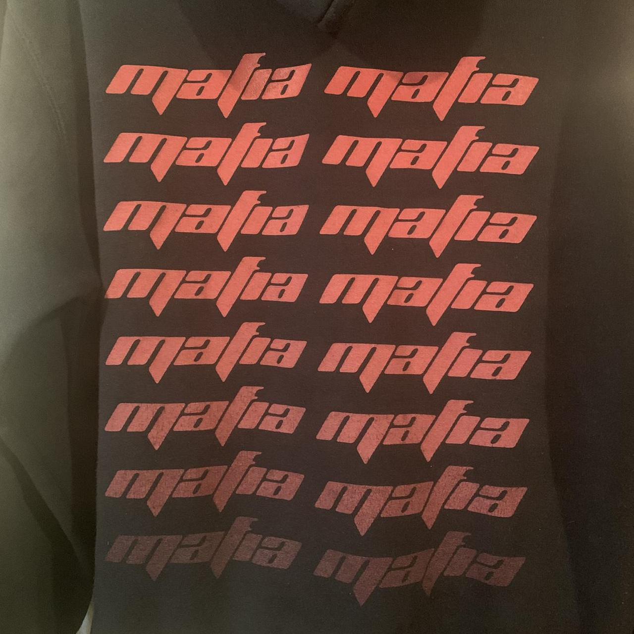 Mafia SZN Faded Black/Red hoodie, Made by Yeezy...