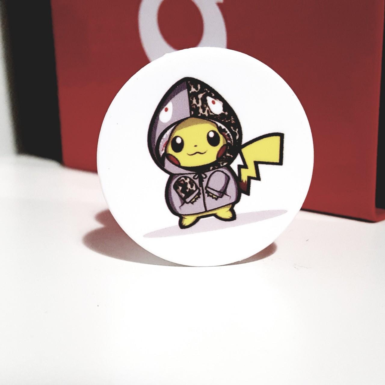 Bape X Pokemon Pikachu Popsocket Limited Quantity Depop
