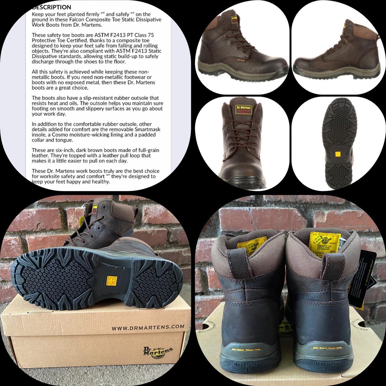 Dr martens clearance falcon safety boots