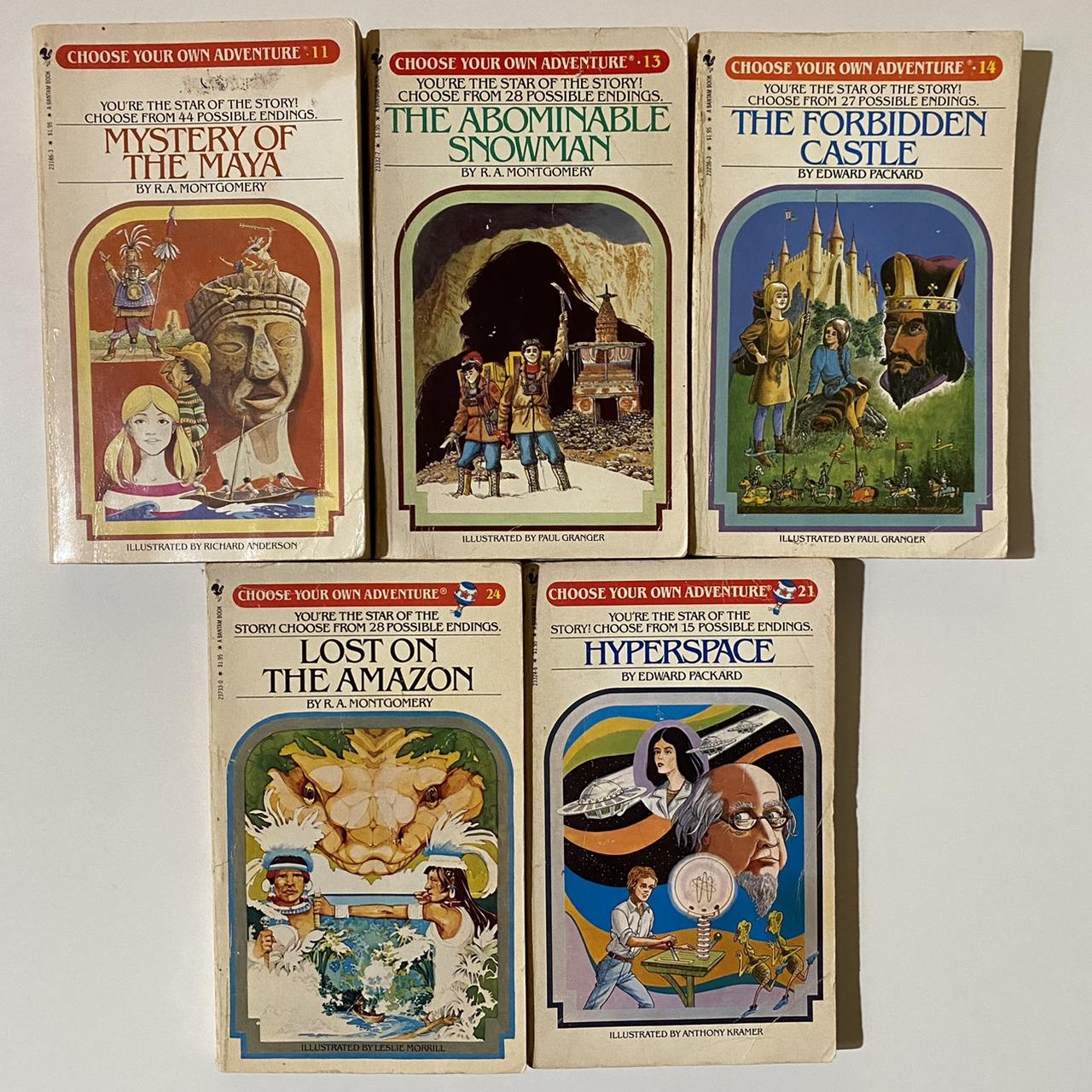 Choose Your Own Adventure Books Vintage 80’s... - Depop