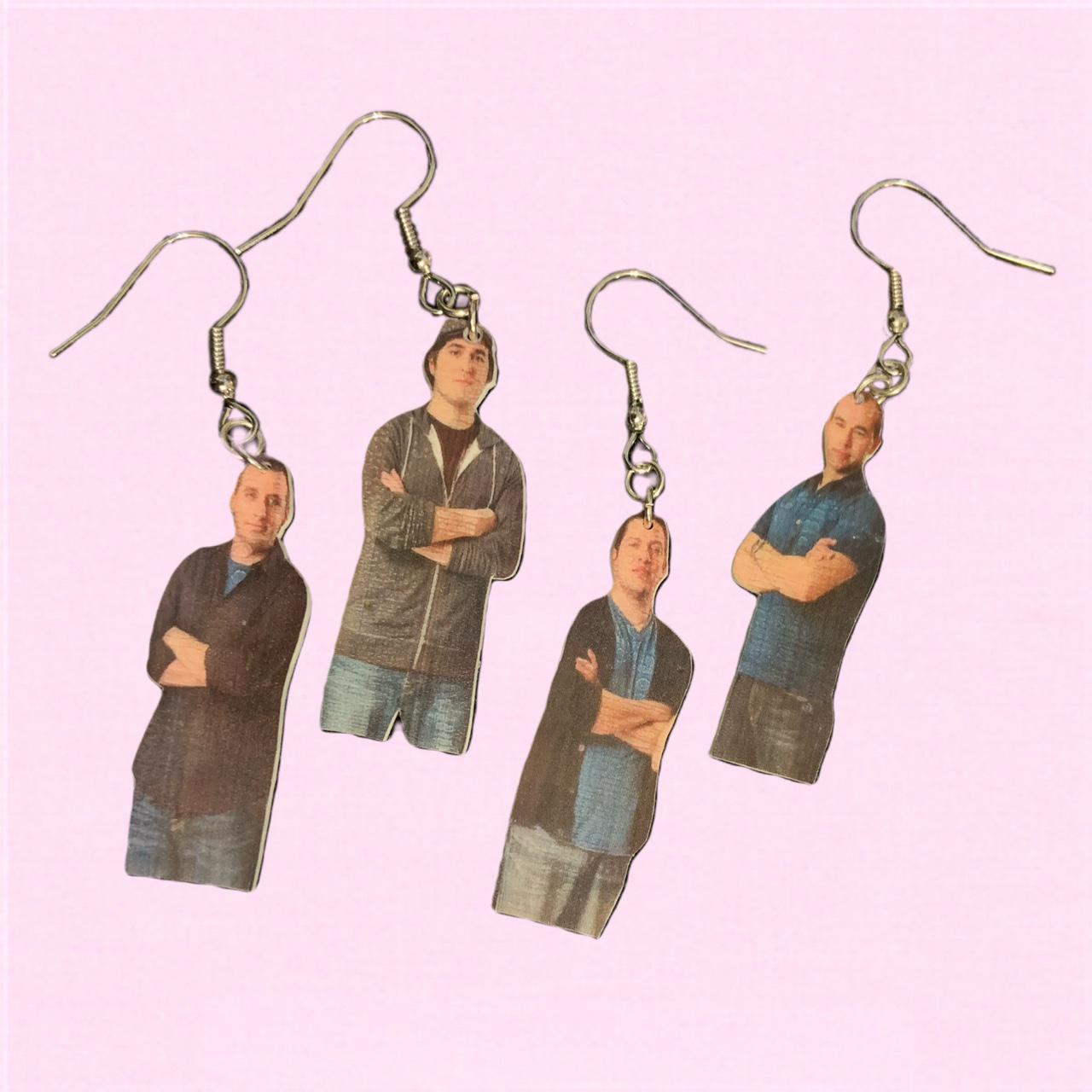 Handmade Impractical Jokers earring set! Earrings... Depop